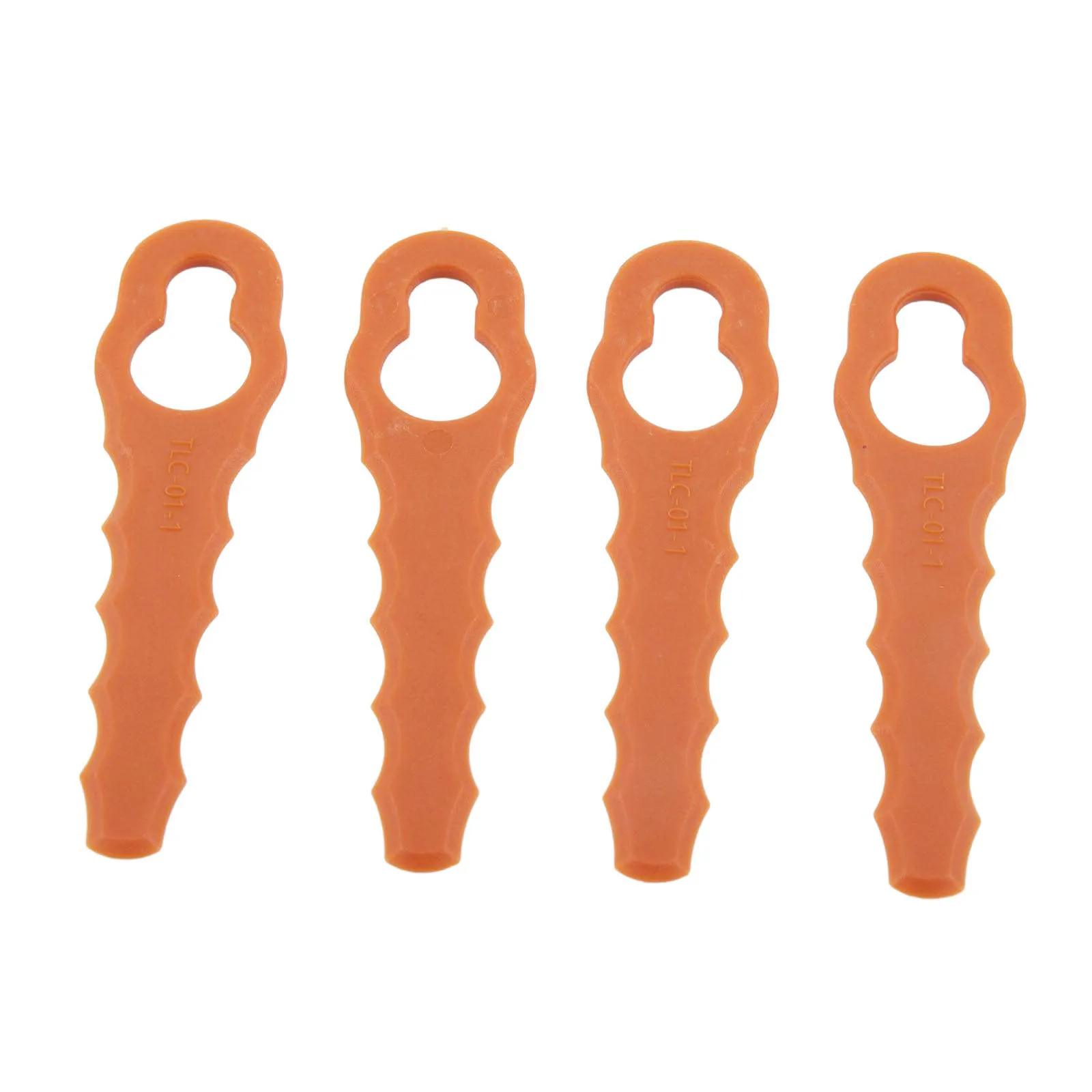 Garden Hand Tools Trimmer Blades Blade 79x19mm Blade Lawn Mower Orange Color Plastic For Worx WG150 WG151 WG151