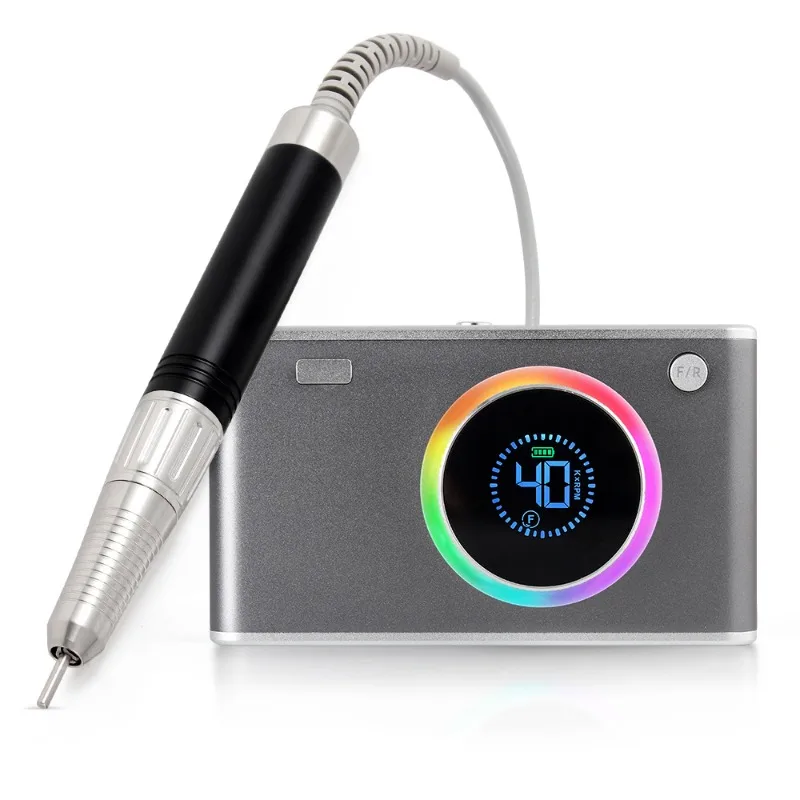 

Brushless nail polisher, polishing pen, silent handle, no shock nails