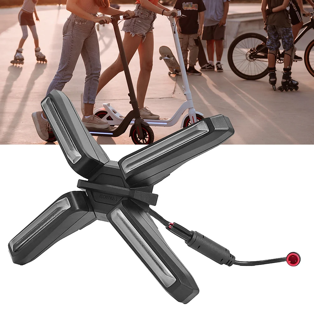 

1 шт. фара для скутера для электрического скутера Ninebot ZT3 Pro X-образный передний фонарь 4 Вт, детали и аксессуары для скутера