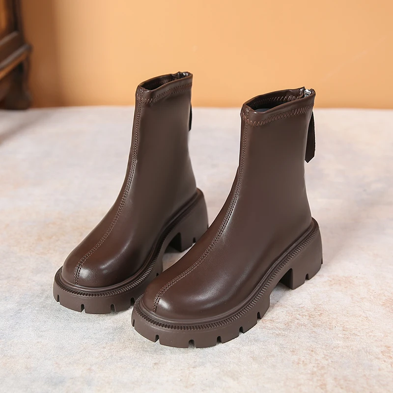 Thick-Soled Boots F… - image