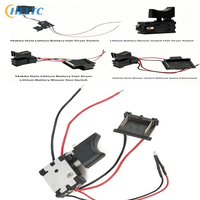 1Pcs 16A Lithium Battery Drill Speed Control Trigger Switches DC 21-25V Electric Drill Speed Control Push Button Trigger Switch