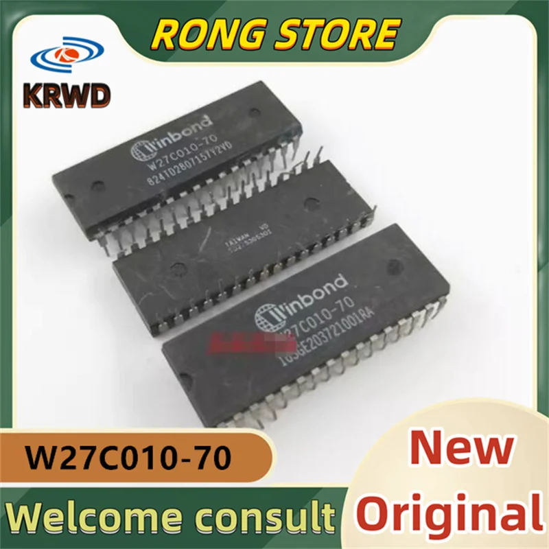 3PCS W27C010-70 New and Original    W27C010 DIP32