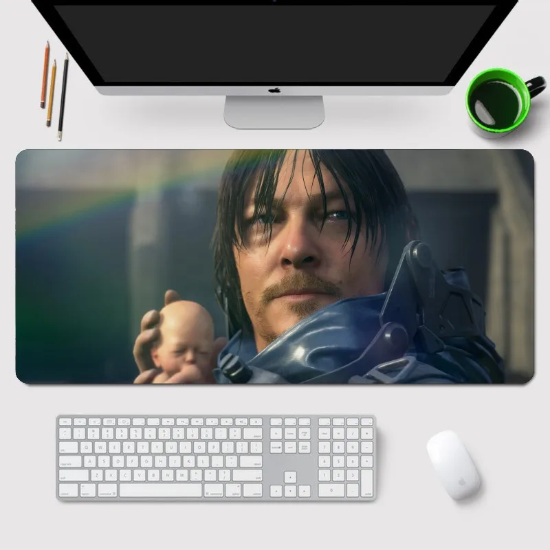 Death Stranding Mousepad Anti Slip Domineering Customized Gaming Mouse Pad Pc Computer Gamer Accessories Mat Laptop Desk Mat