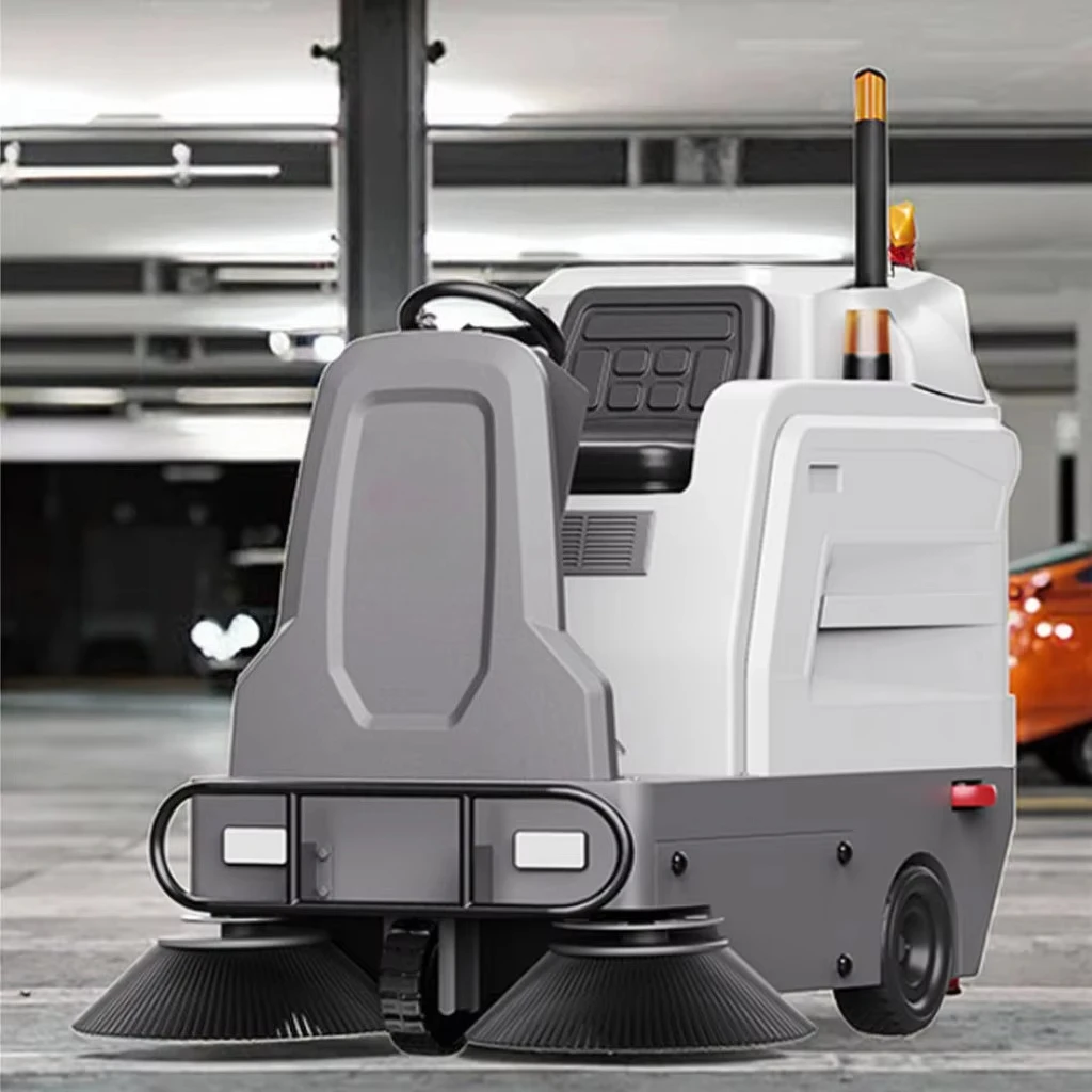 

2026 CleanHorse M3 Best Price Ride on Industrial Floor Sweepers Electric Road Leaf Dust Garbage Cleaner Street Vacuum Floor