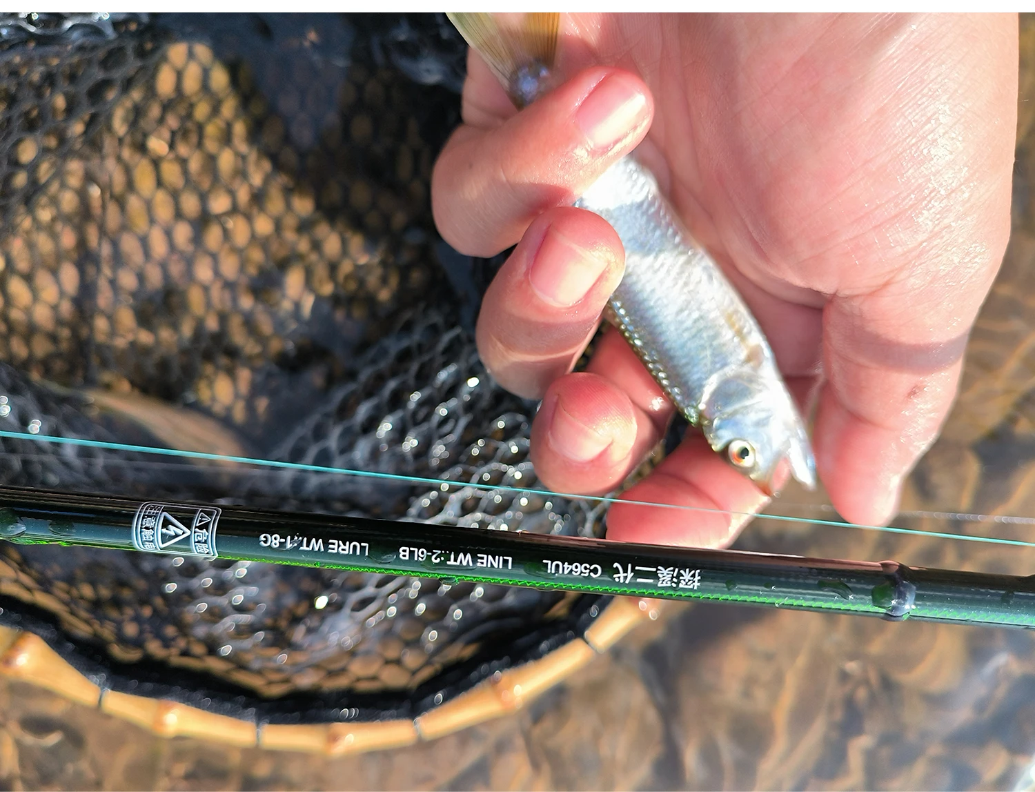 TSURINOYA INTRUDER 1,6/1,68/1,8/1,98m 5-teilige tragbare Spinn- und Casting-Angelrute für Forelle, Barsch, Bergbäche, packbare Rute – Detail 36
