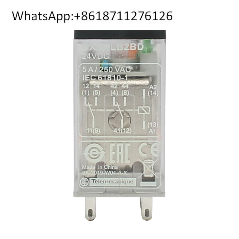 

RXM2LB2BD Intermediate Relay DC 24VDC AC Contactor RXM4LB2P7 230VAC
