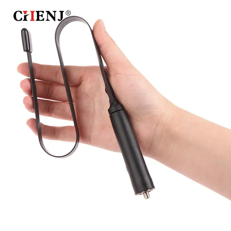 

1Pc Tactical 47cm Foldable Antenna SMA-Female VHF UHF for Baofeng UV-5R 9R 6R UV82 Walkie Talkie Radio Signal Boost Accessories