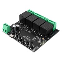 Hot sale 4CH Tuya Switch WiFi Switch Module Wireless Relay Smart Life APP Remote Control Smart Timer for Smart Home Switch