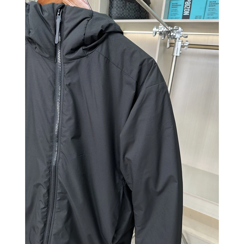 Outdoor High-quality Winter Men's Comfortable Breathable Hooded Three Proof Casual Sports Thick Warm Cotton Clothes Cotton Cloth