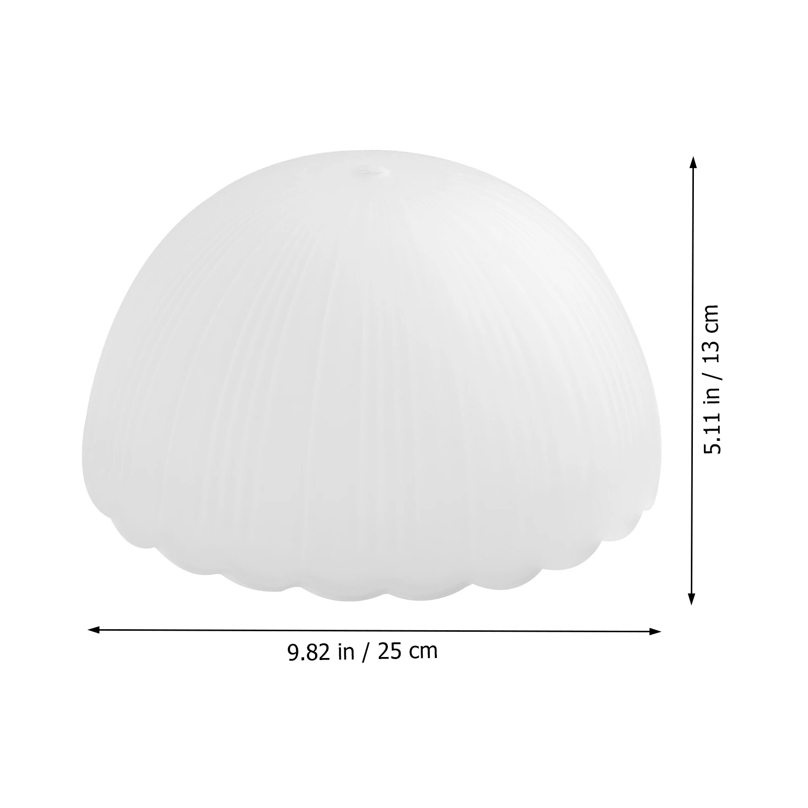 Milchglas-Lampenschirm, Licht, Nachttisch, Wassermelone, Kornkuppel, modischer runder Tisch, stilvoll