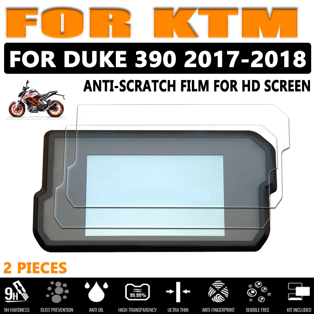 

For KTM Duke 390 Duke Duke390 390Duke 2017 2018 Motorcycle Accessories Cluster Scratch Protection Film Screen Protector