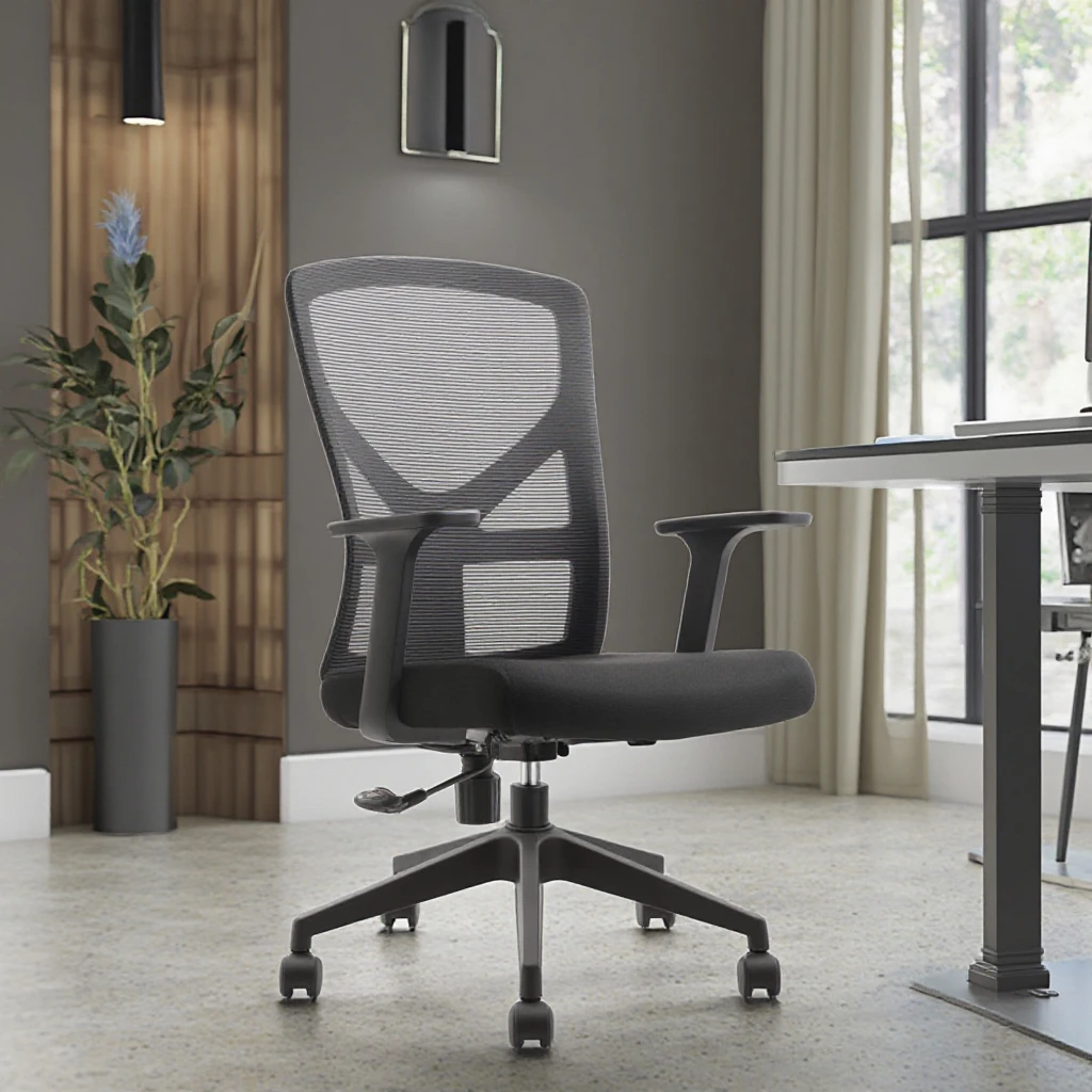 July005 LCN Contemporary Design Task Chair Top Sale Ergonomic Lift Executive Chair with Leather and Mesh Fabric for Modern Offic