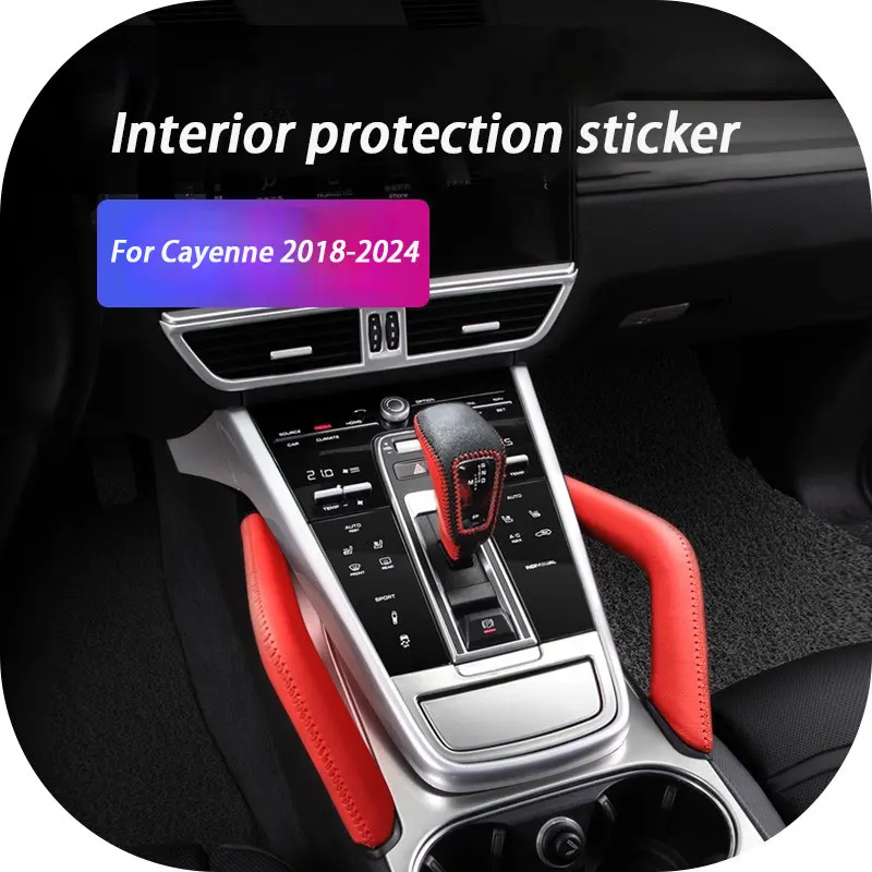 

ABS модификация салона автомобиля, центральное управление, воздуховыпускное отверстие, рамка шестерни, декоративная наклейка для Porsche Cayenne 92A 9YA 2018-2024