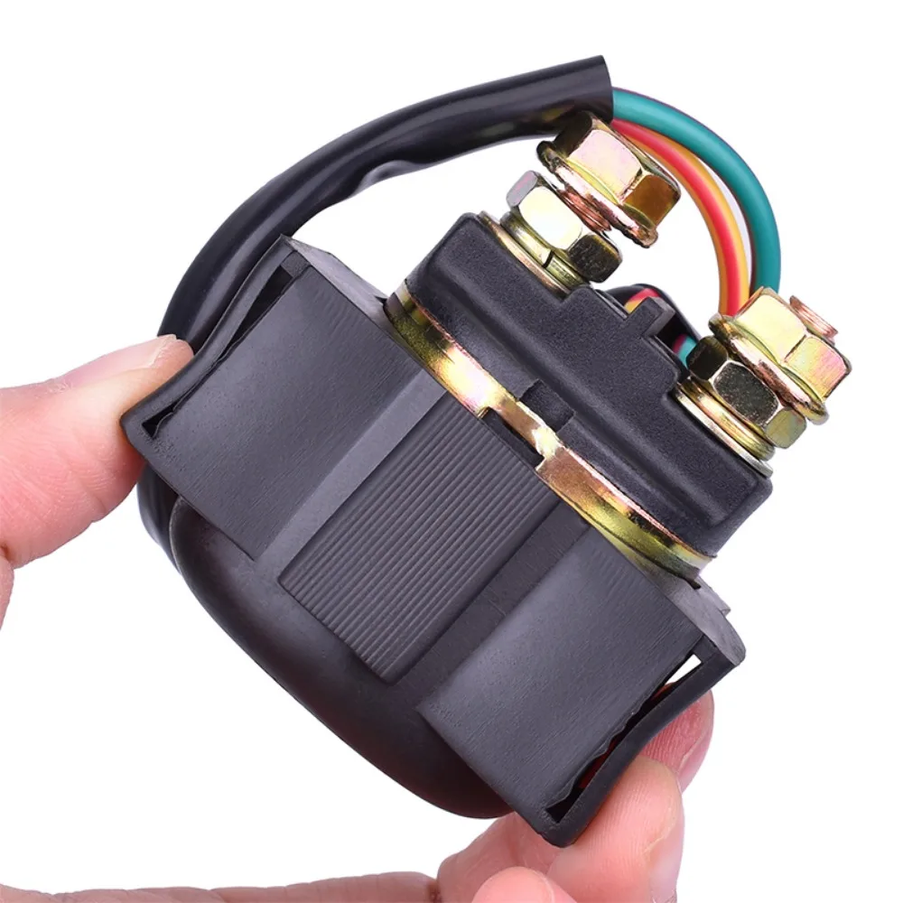 Motorcycle Electrical Starter Solenoid Relay Ignition Switch for Kawasaki KLT200 DUCSTER 1981-1983 ATV  KLT250 1982 ATV KZ440