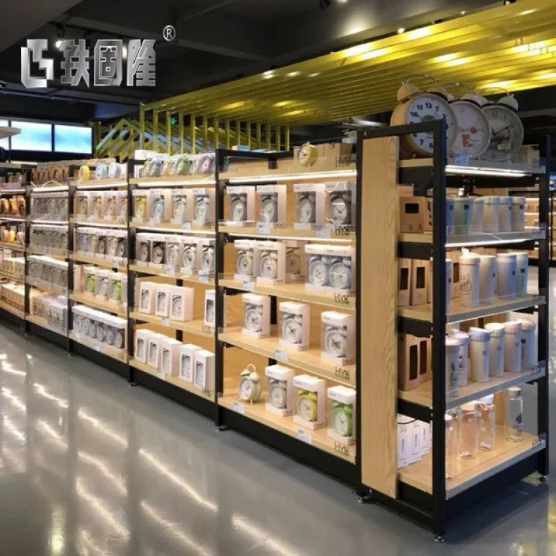 custom.2020 Latest Premium Quality Supermarket Metal Gondola Shelf
