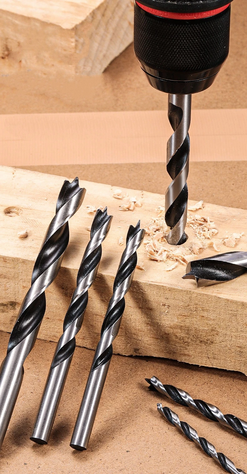 3-20mm Zentrierbohrer-Set für Holzbearbeitung, Dreipunkt-Spiralbohrer für Hartholz, Sperrholz und Kunststoff – Detail 1