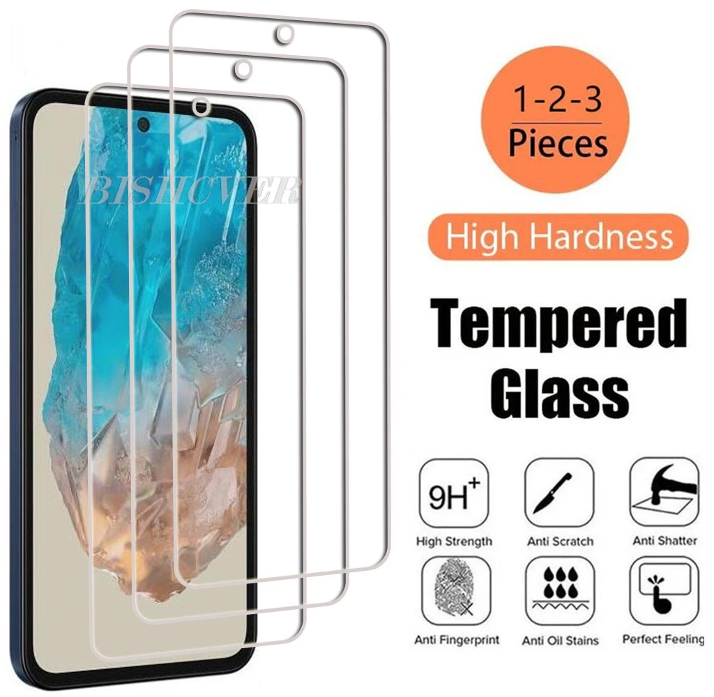 Tempered Glass On For Samsung Galaxy M35 5G SM-M356B, SM-M356B/DS  Screen Protective Protector Phone Cover Film