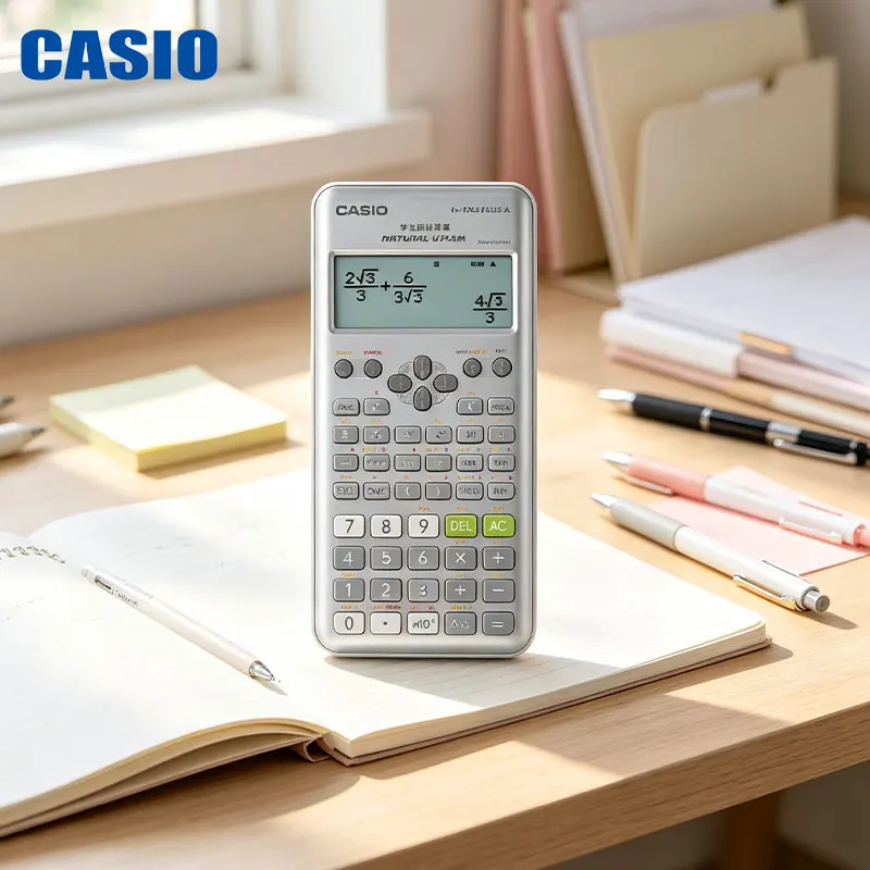 Casio Fx-82ES PLUS/fx-999CN CW Scientific Calculator - for Students' Commuting to School and Doing Practice Problems