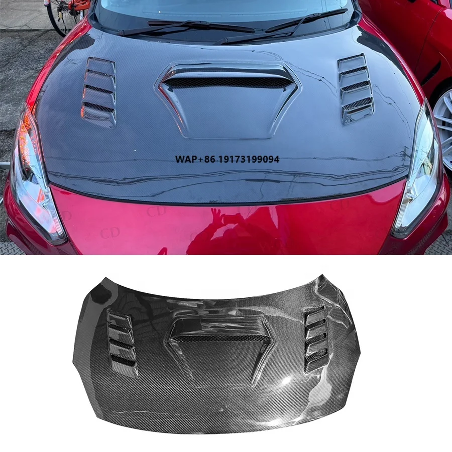 

ZC33S Carbon Fiber Front Hood for-Suzuki Swift ZC33S New Condition Car Front Engine Hood Bonnet Cover Bodykit Car Accessories