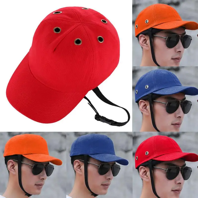 Brand New Bump Caps Work Safety Protective Helmet Hard Baseball Hat Style For Factory Shop Carrying Head Protection