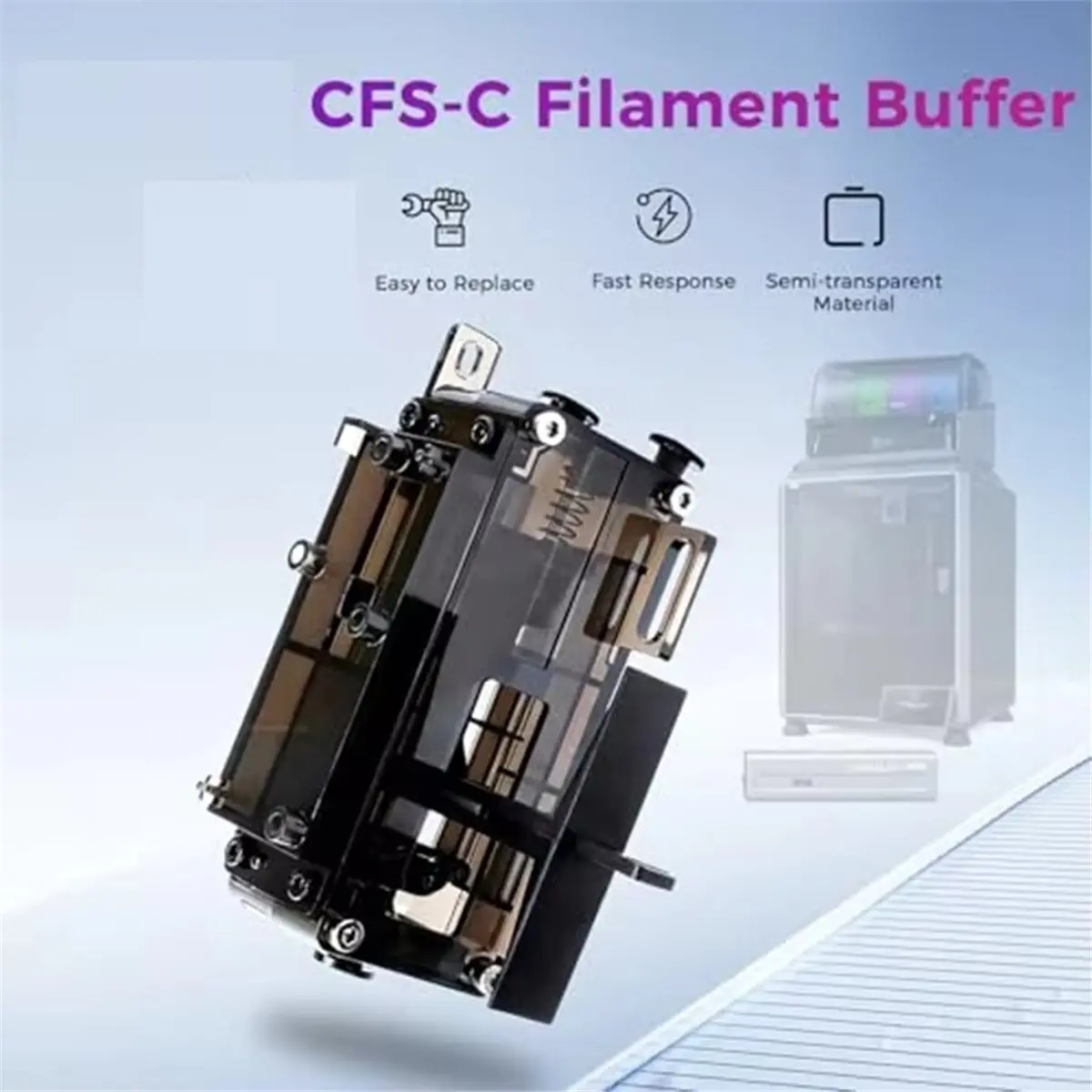computer For Creality CFS-C Buffer Filament Buffer for K1 Series Multi-Color 3D Printers Filament System Replacement Accessories