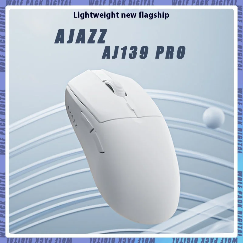 

Беспроводная мышь AJAZZ Aj139pro 4k, 2,4 ГГц, проводная, Двухрежимная, игровая, офисная, гибкая, с высоким Dpi, периферийные устройства для компьютера и ноутбука