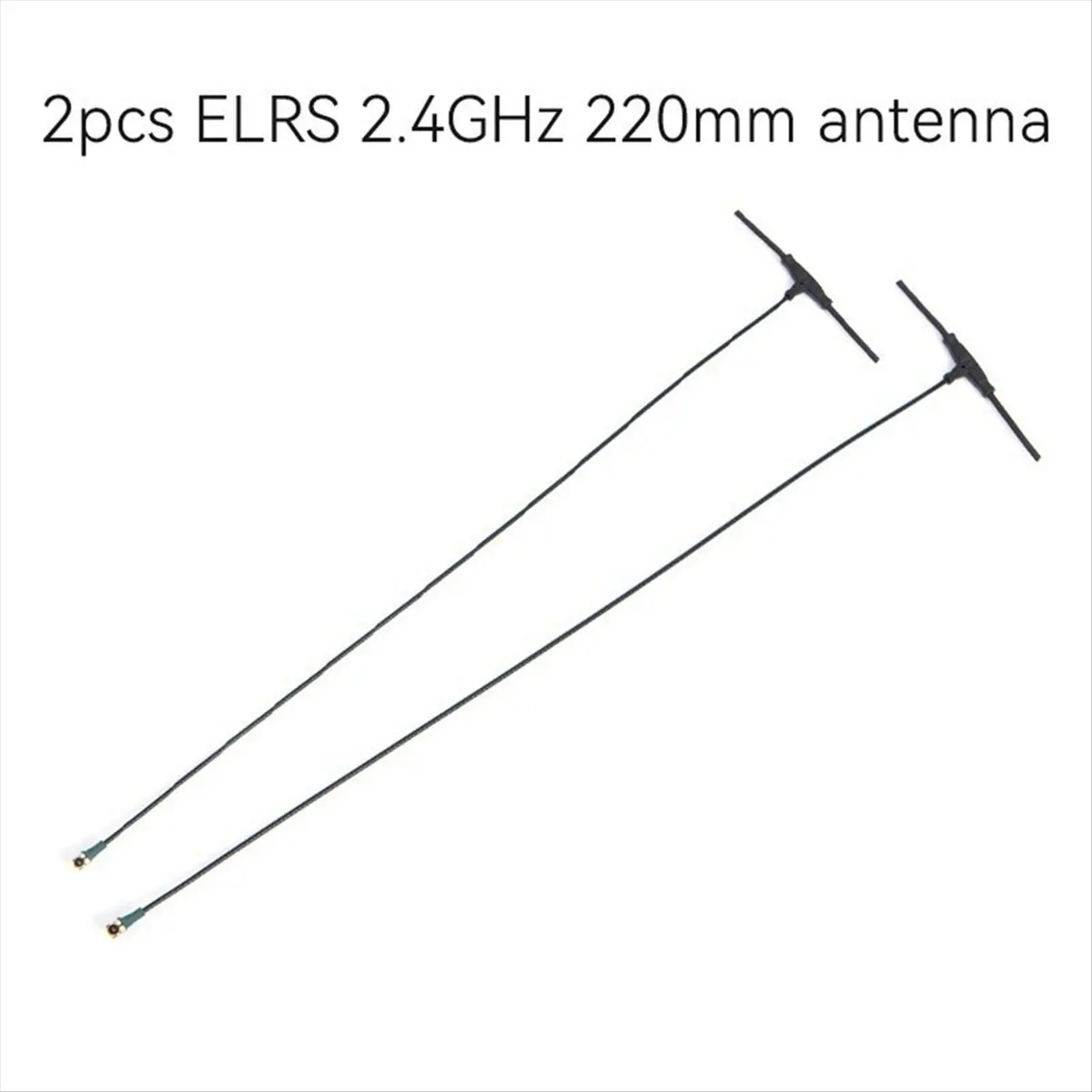 2PCS ELRS 2.4GHz Antennas 220mm High-Speed Transmission Antennas for FPV Remote Control Aircraft Models C-A50M