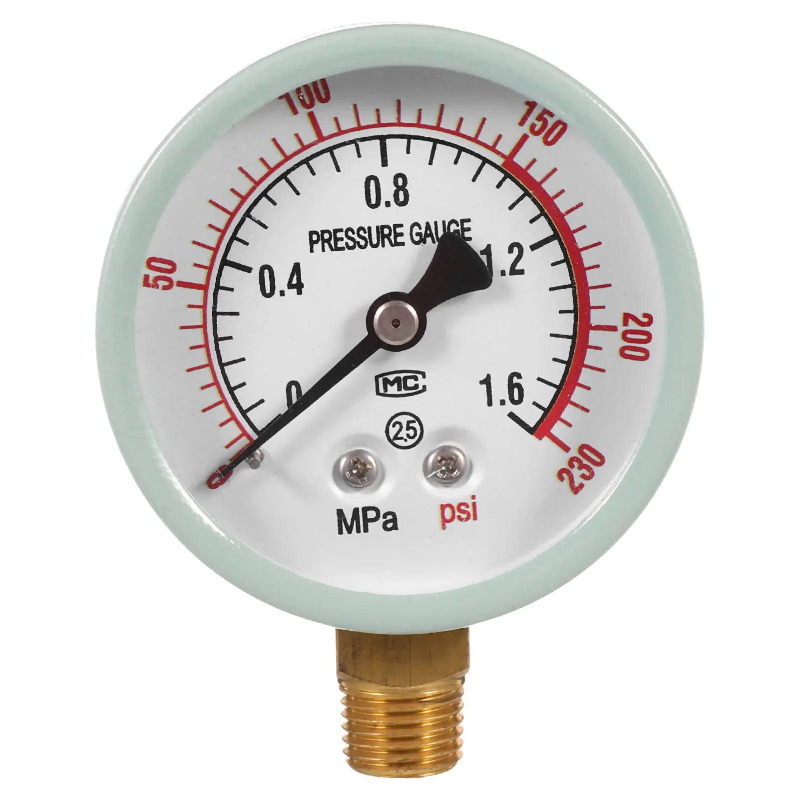 Scuba Cylinder Pressure Gauge High Accuracy Digital Display Diving Tank Pressure Checker for Scuba Diving Air Compressor Vacuum