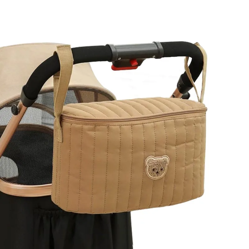 Mommy Bag Korea Cute Bear Portable Multifunctional Stroller Nappy Bag Soft Maternity Storage Bags Baby Diaper Organizer