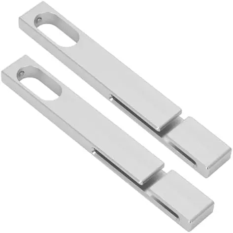 

AUTOVIC 2Pc Aluminium Seat Belt Guide Holder for MG MGB Midget Triumph Spitfire GT6 TR6 160mm Silver