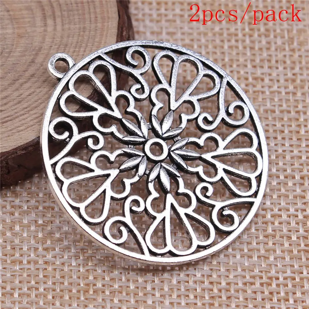 Sri Yantra Pattern Charms For Jewelry Making DIY Pendants For Gift Bulk