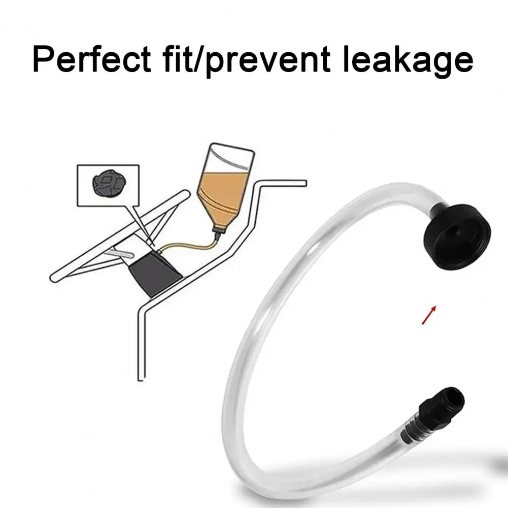 

Flexible Hose Universal Steering Bleed Kit for Boat with Leak Resistant Quick Connection Fluid Filler Tube Essential for Smooth