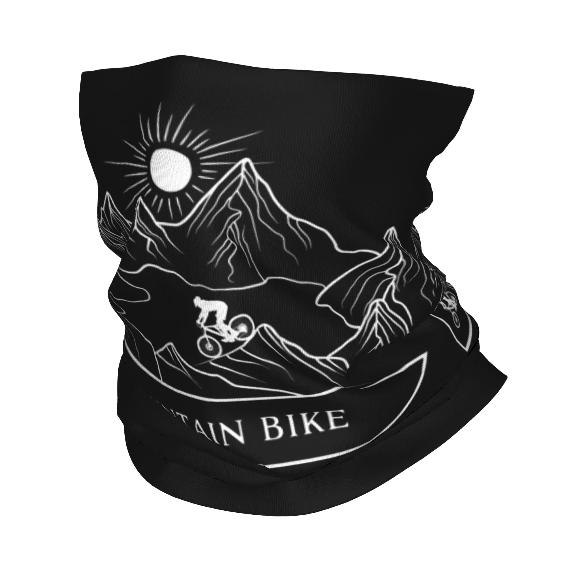 ผ้าคลุมหน้าแบบ Bandana สำหรับจักรยานเสือภูเขา MTB Downhill ป้องกันลม ผ้าพันคอคลุมหน้า สำหรับผู้หญิง ผู้ชาย ใช้ขณะปั่นจักรยาน คลุมศีรษะ แบบ Tube Balaclava