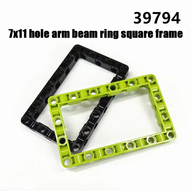 

50g 39794 7x11 Mechanical Pin Hole Cross Frame Small Particle Connecting Beam Engineering Assembly Parts Construction Elements