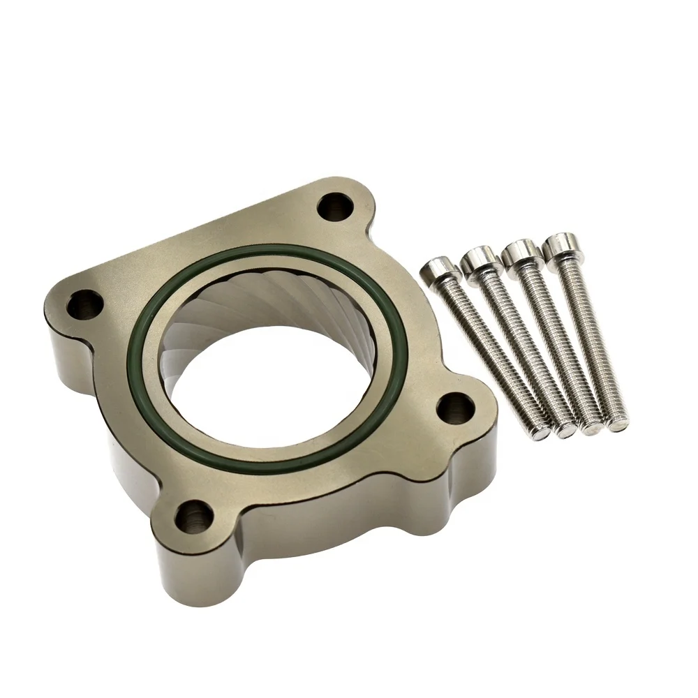 

CUSTOM Anodized Aluminum Throttle Body Spacer For Toyota Vios Yaris NCP13 NCP90 CE140 1NZFE NPC120 1.5L Engine