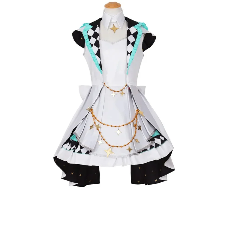 مشروع Sekai تأثيري المرحلة الملونة أكثر القفز Kiritani Haruka Hanasato Minori Momoi Airi Hinomori Shizuku زي شعر مستعار مجموعة أحذية