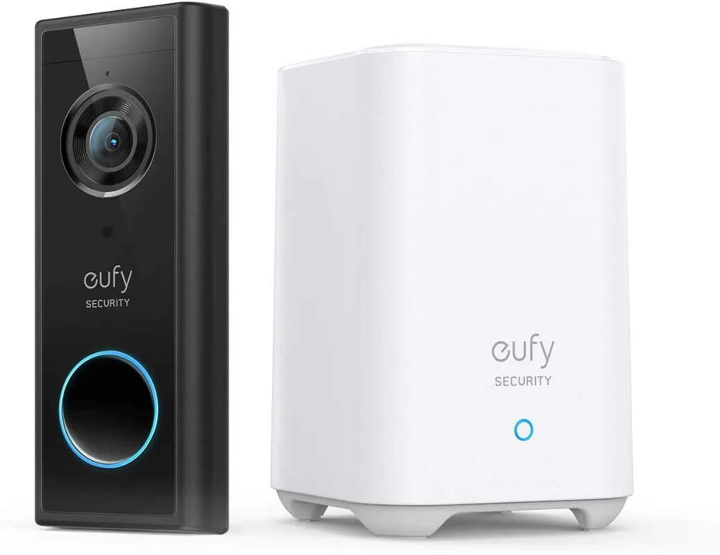 eufy Security Video Doorbell S220 (Battery-Powered) Kit, Security Camera, 2K Resolution, 180-Day Battery Life, Motion Only Alert