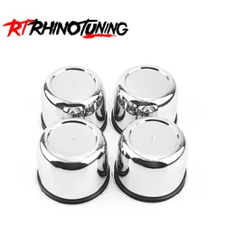 RhinoTuning 2/4Pcs 77mm(3.03in) Hub 60mm(2.36in) H Push Through Wheel Center Caps Trailer Center Caps for Rims Truck Auto ABS