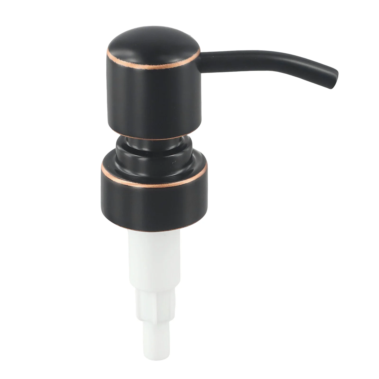 Cabezal de bomba resistente, cabezal de prensa de rosca de acero inoxidable 304 con tubo de 11cm, accesorios de baño, práctico y nuevo
