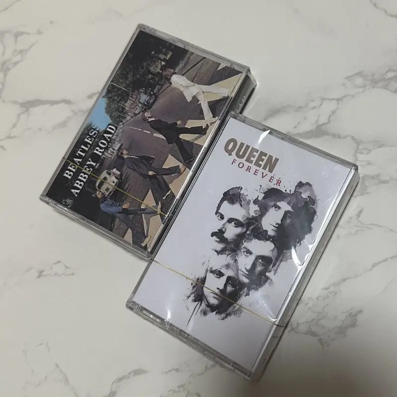 

English Classic Rock Cassette Tapes 2-Pack New Unopened Retro Collection High Fidelity Classic Sound