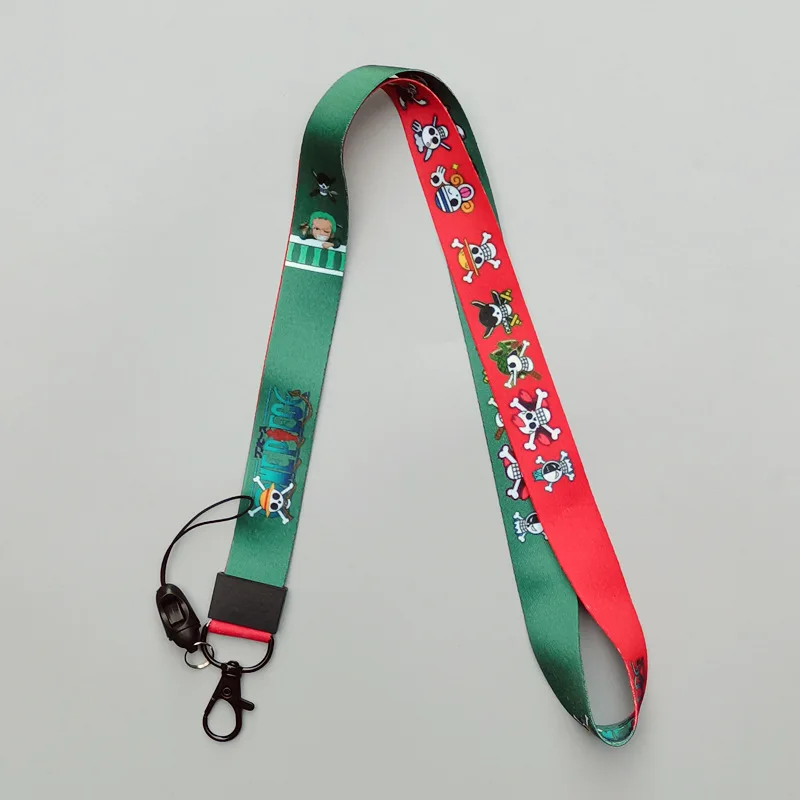 One Piece anime cartoon mobile phone lanyard, cute neck-hanging card holder, creative trendy personalized lanyard accessory view 6