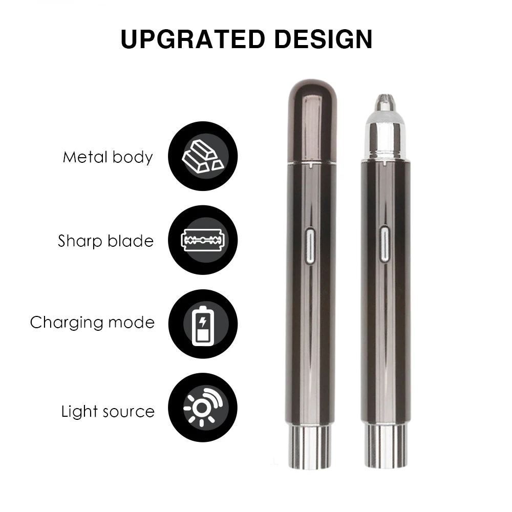 Upgraded Design Electric Eyebrow Trimmer Shaver Hair Removal Pen