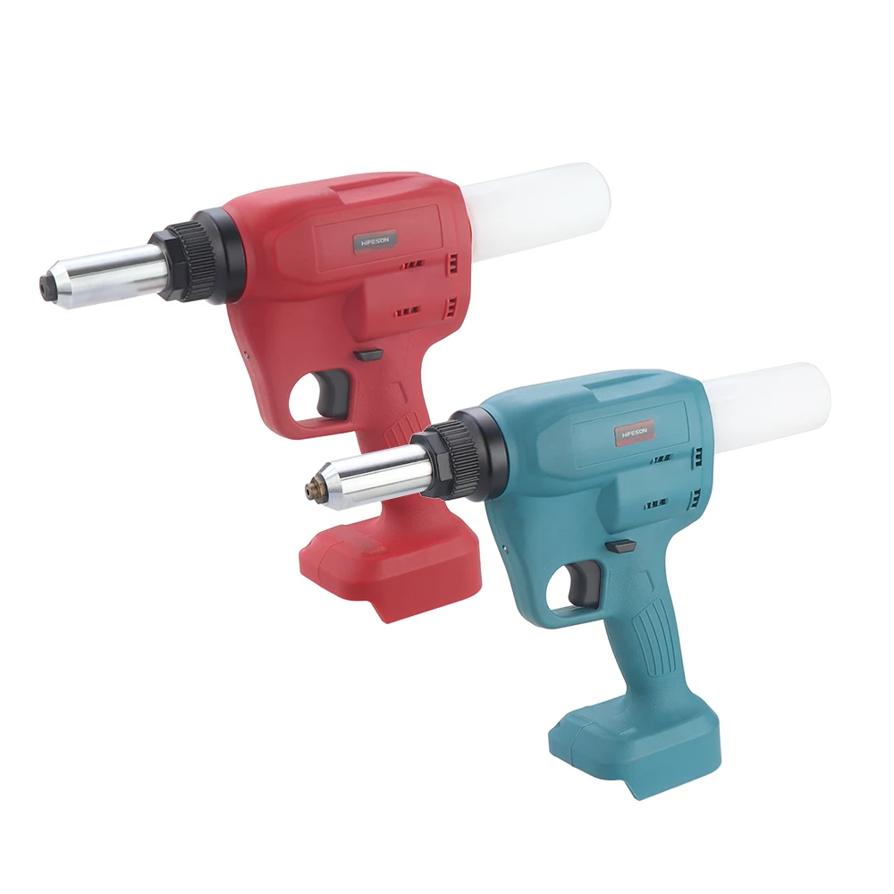 HIFESON Electric Blind Rivet Gun Riveting Tool Lithium Battery Riveter for Home Improvement And Automotive Repair