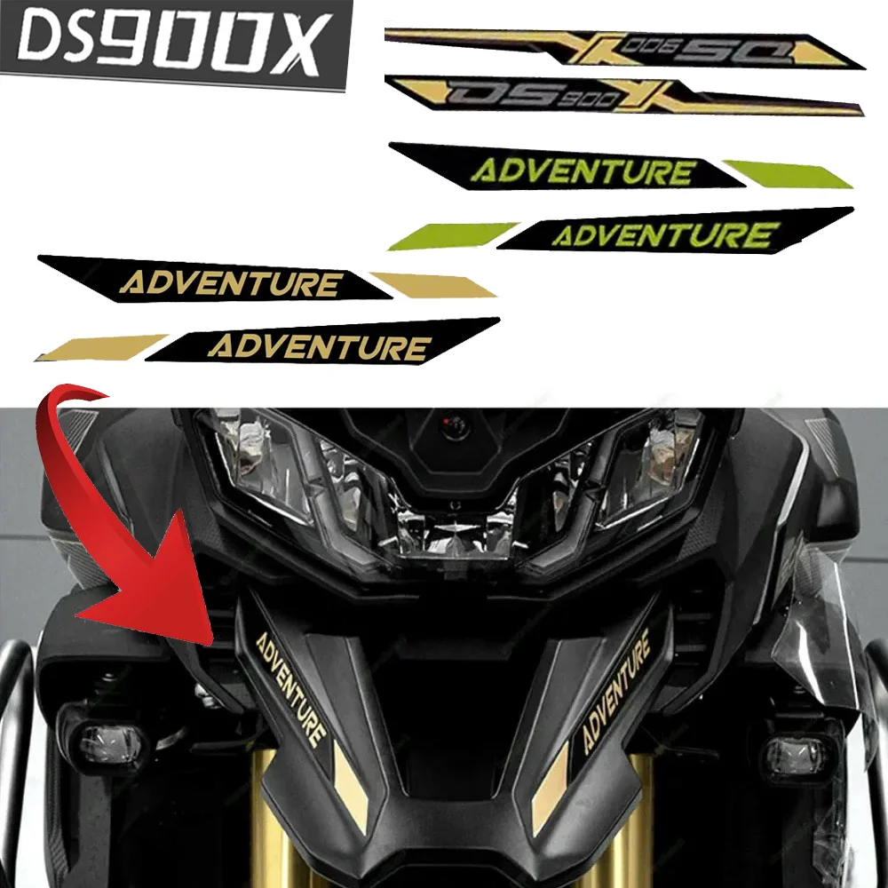 

For VOGE DS900X Head Front Lip Sticker Motorcycle Accesories MOTO Case Protector Decal Valico DSX DS 900X DSX900 900DSX 900 2024