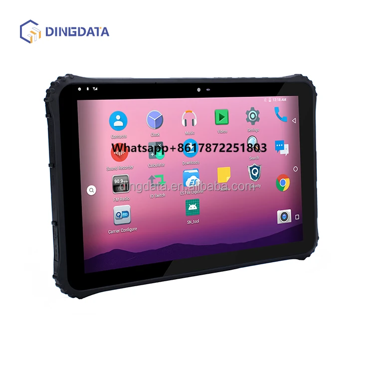 High End Industrial Rugged Tablet 12 Inch With Keyboard Android Tablet PC With Stylus Pen