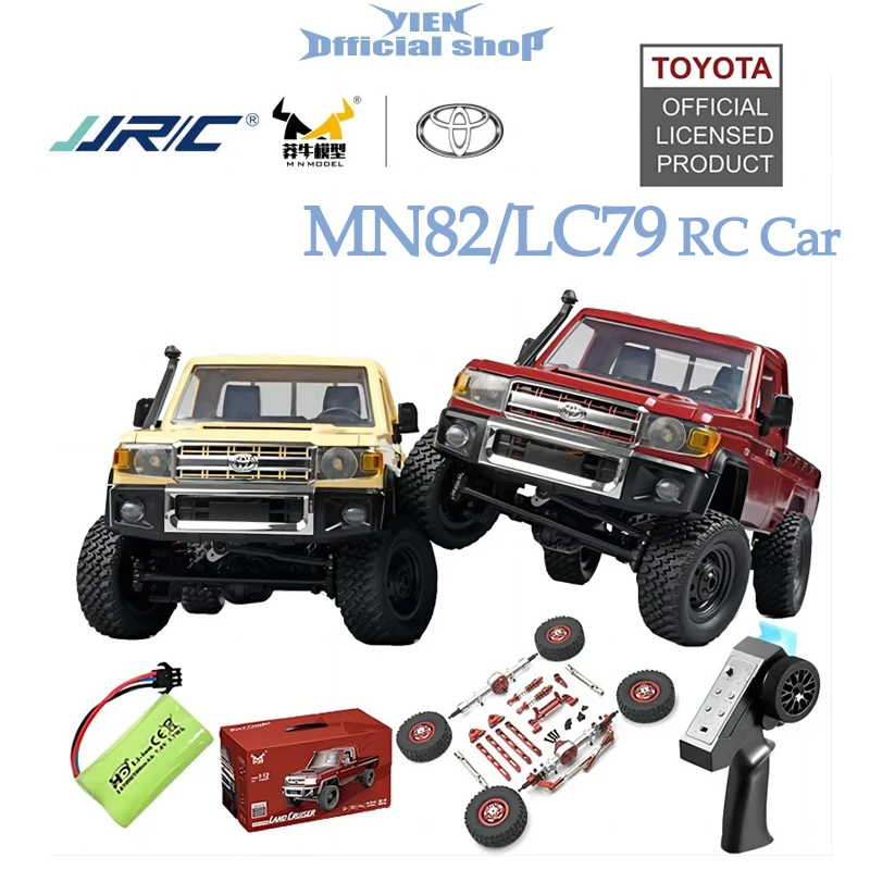 

1:12 Rc Car Mn Model Mn82 Retro Full-scale Simulation Lc79 RTR 2.4g 4WD 280 Motor Remote Control Pickup RC Truck Model Car Toys