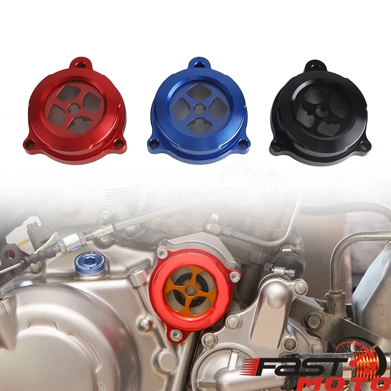 Motorcycle Engine Oil Filter Cover Cap Protection For Yamaha RAPTOR 700R 2009-2022 Raptor 700 2006-22 ATV Oil Filter Clear Guard