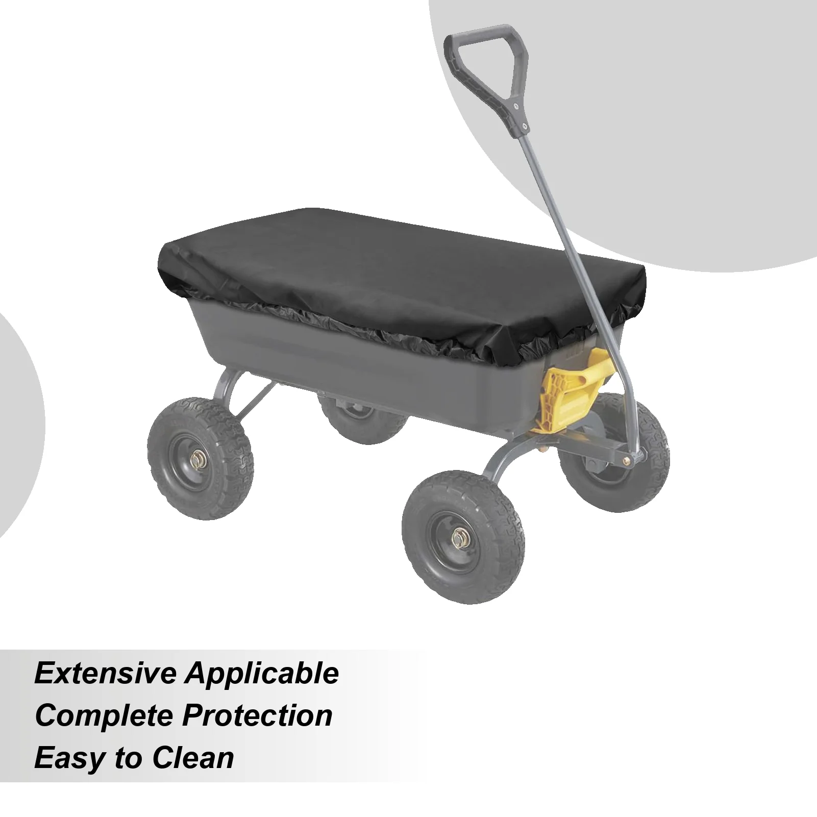 

Крышка уличной тележки, защитный чехол, устойчивый к ультрафиолетовому излучению, водонепроницаемые аксессуары для хранения для сада, уличной фермы, сарая, тележка для покупок