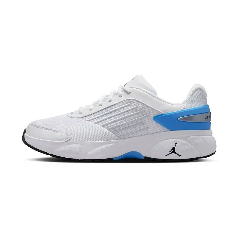 Auténticas zapatillas deportivas Nike Jordan TRUNNER FLOW para hombre y mujer, zapatillas de baloncesto transpirables, color blanco, modelo IQ2091-103.