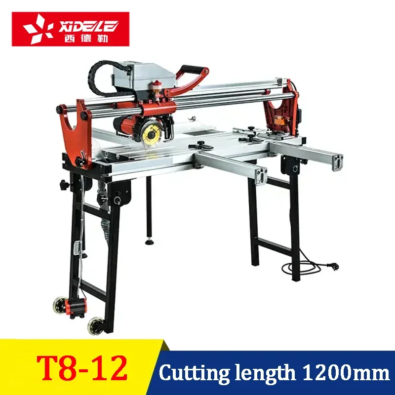 New Automatic Electricity Ceramic Tile Skirting Machines Desktop Tile Cutter 45 Degree 1200mm Water Knife Stone Cutting Machine